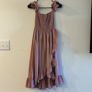 Mauve Flowy Dress